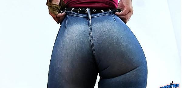  EPIC BEST ASS IN JEANS 2018! Amazing Size and Tiny Waist!